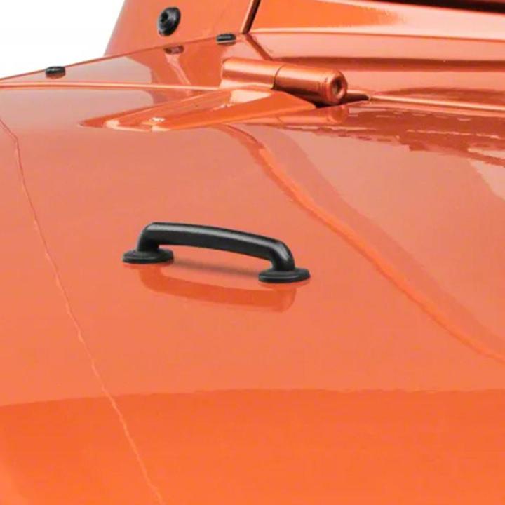 Hood Handle Razorback Hood handle-1 x Hood Hold Down Bracket-Black | Daraz.pk