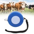2X Animal Tape Measure Portable Retractable Measuring Tape for Farm Equipment Cattle Weight Waist Measurement. 