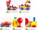 Children Fun Inertial Power Balloon Car Science Experiment Toy. 