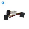 SATA To Dual SATA Power Y-Cable Adapter, Y Splitter SATA Power Cable - N701D , SATA Power Connector Splitter Y Cable  ( Branded Used ). 