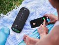 MIFA Bluetooth Speaker, A90 Portable Soundbox 60W, Wireless Speakers HD Bass Sound, IPX7 Waterproof Speaker with RGB lights, Carrying Bag, Built-in MIC, TF Card, USB Flash Drive, Aux-in. 