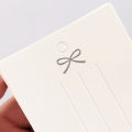 50PCS Bow Hair Clip Card Jewelry Packaging Bag Card Paper Display Cardboard MJ. 