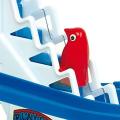 Funny Penguin Slider Racing Track Flash Lights & Music Battery Operated Toy. 
