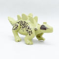 Jurassic Building Blocks World Dinosaurs Figures Bricks Animal Lovely Plastics Collection Toy For Kids - 53 Pcs - Option H. 