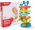 Roll Ball 8 piece 5 step 3 ball Drop the Ball and It Will roll down Puzzle Fun Game Early Learning and Educational Toy for Kids Birthday Gift Early Development Fun Toy Pre-School Baby and Toddlers. 