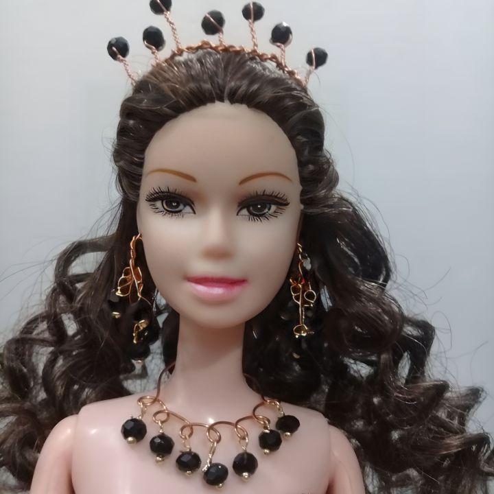 Barbie jewelry | Barbie crown | Barbie earring |Barbie necklace |Barbie accessories
