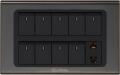 Clopal Black 9 + 1 Swtich/Socket 10 amp. 