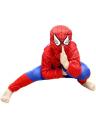Spiderman Costume for Kids Age 3-4 Years Red & Blue Polyester. 