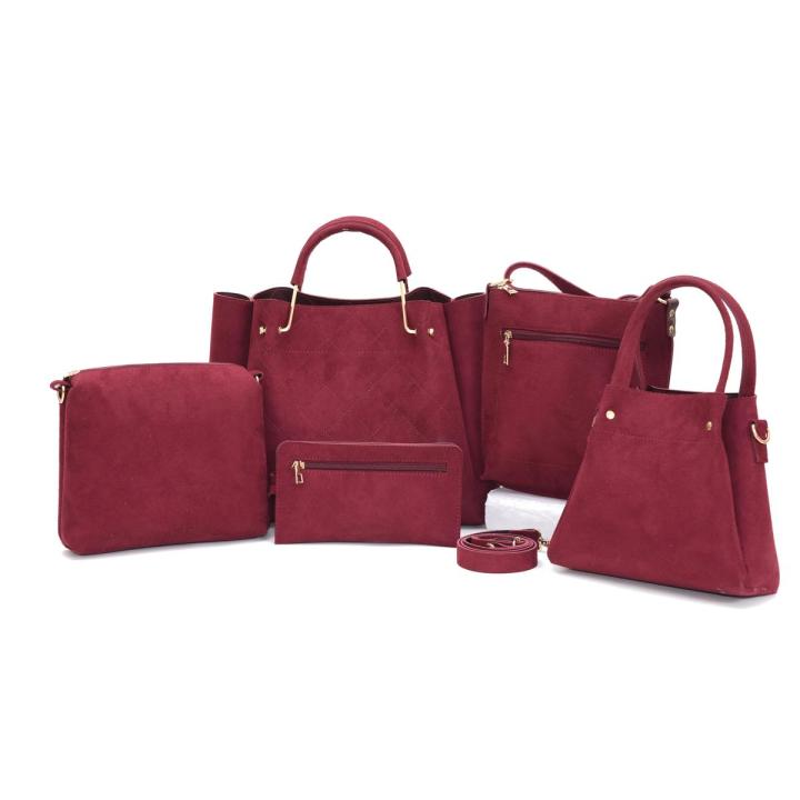 Bag X 5 Piece multifunction Designer Bagset For Women