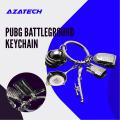 PUBG Keychain Game Frying Pan Helmet Backpack Armor 98k (Pack Of 6) Keyring Ring Playerunknown's Battlegrounds. 