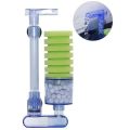 QUANBU 2X Aquarium Filter,Ultra Quiet Aquarium Biochemical Sponge Filter. 