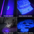 21 LED UV Ultraviolet Flashlight Purple Light Mini Torch Flash Lamp For Pet Urine Stains Portable Black Light Flashlights 1Pcs. 