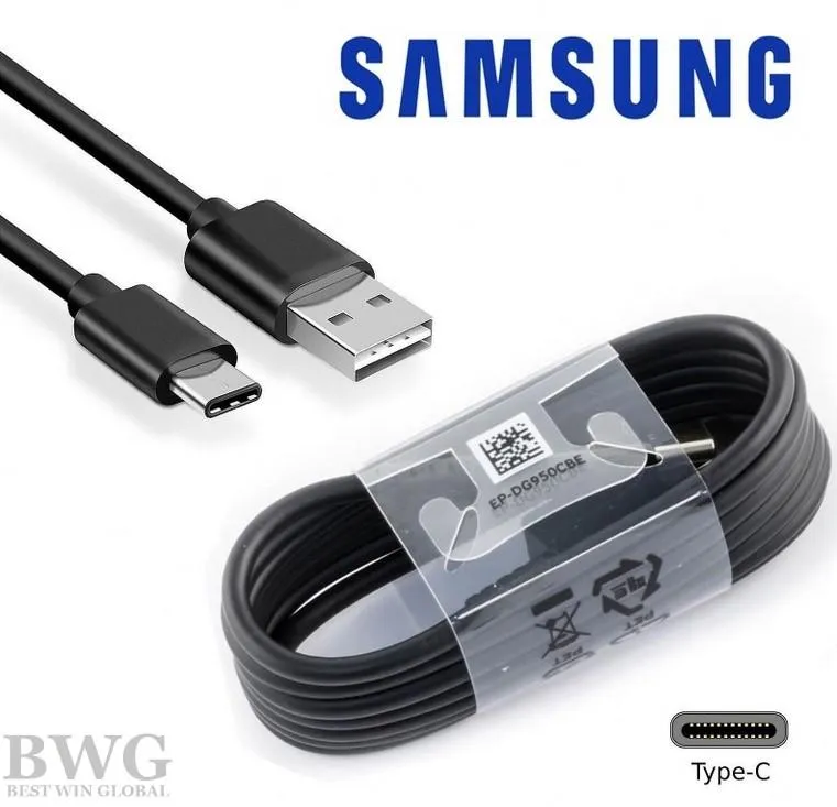 ORIGINAL SAMSUNG Adaptive Fast Phone Charger with USB TYPE-C Cable