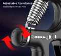 Hand Gripper Strength Trainer (Adjustable), Hand Grip Strengthener, Forearm. 