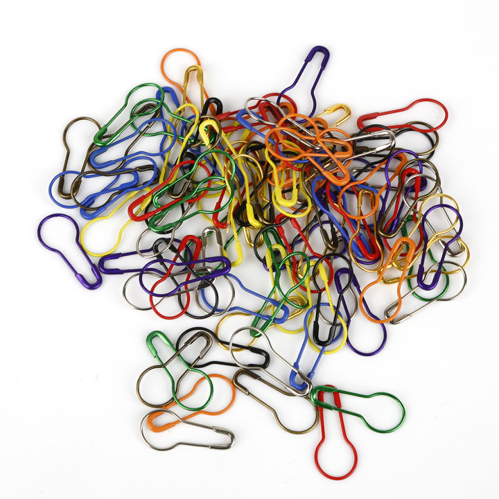 Colorful Safety Pins Imported Coil Less For Women Muslim Hijab