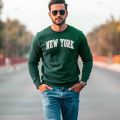 Fashion duniya (Karachi) - Sweat Shirts Premium Quality / Green / Blue / Navy Blue. 