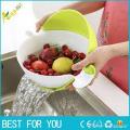 Vegetable Rice And Fruits Washing Bowl & Strainer. 