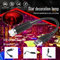 USB Night Light Projector,Car Roof Star Light 2-in-1 Projection Changes Automatically, Music Changes Synchronously Night Light,Ceillight Decorative,Home,Party Light,Plug & Play,1 Pack. 