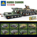 Kaizhi 82056 World War II Tank Compatible with LEGO Military Series Children's Educational Assembling Toys Building Blocks for Boys. 