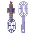 WBM Purple Rectangular Hair Brush | Hair Comb. 