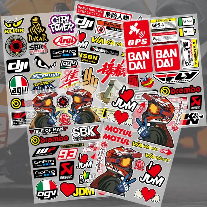 Cd70 Engine Sticker JDM diversified laser motorcycle decal suitable for other models such ...