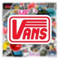 ❉ Vans - Series 04 HipHop Fashion Brand Logo Stickers ❉ 50Pcs/Set Off The Wall Fans Collection Harajuku DIY Fashion Luggage Laptop Skateboard Doodle Decals Stickers. 