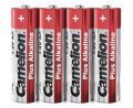 100% Original Camelion Plus Alkaline AA Batteries, 4-Pack, LR6 -BP4 Dauble A Pencil Cell / Cells. 