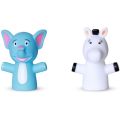 Pack of 5 Finger Puppets For Kids Hand Puppet Animal Learning Toy, Toddlers Rubber Toys For Baby Girl & Boy Finger Rubber Finger Puppet Toys Gifts For Children Story Telling Toys. 