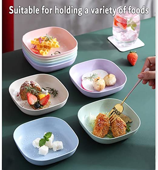 10pcs%20Square%20Lightweight%20Wheat%20Straw%20Plates,%20Deep%20Dinner%20Dishes,%20Camping%20Dinnerware%20for%20Serving%20pasta%20fruit%20-%20Image%203