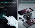 TWS M10 Original Earphones Bluetooth Headphones with Mic Earbuds 3000Mah Charger Box LED Display Fone Wireless Bluetooth Headset F9 F9-5 M28 M90 Pro. 
