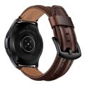 22mm Genuine Leather straps for Samsung Galaxy Watch 3 45 / 46mm Huawei GT / GT2  Watch Amazffit GTS / PACE Universal cowhide Watchband. 