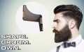 Double Side Beard Shaper PLUS Comb For Line Up and Men Beard Comb Shaper. 