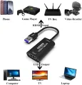 Video Capture Card USB 3.0 4K HDMI Video Capture Card Device 1080P@60Hz Capture Card via OBS Connect DSLR Camcorder for Live Broadcast Gaming Streaming Teaching or Meeting | 24-7 STORE. 