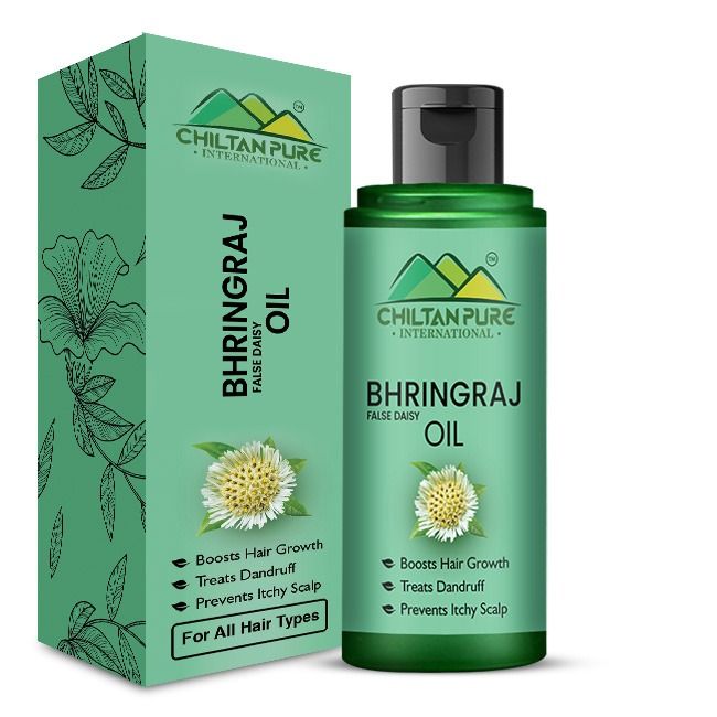 Bhringraj - Oil Treats Dandruff, Prevents Hair Loss & Soothes Itchy Scalp