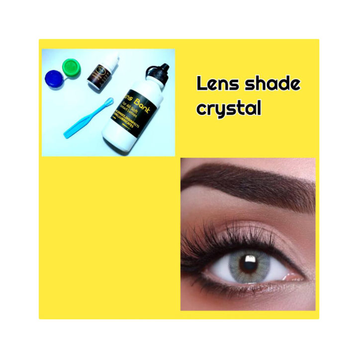 Shade name  Crystal Eye Contact Lens Multiple Eye care Lens