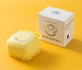 Silicon Bath Body Brush, Exfoliating Body Scurb Brush with Soap Dispenser, 2 in 1 Ultra Soft Bath Sponge Shower Brush and Body Massager, Baby Shower Brush, Shampoo and Gel Dispenser, Loofah Brush, Body Cleaning Scrubber for Man, Women and Children. 