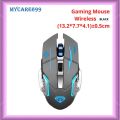 Wireless  and Bluetooth Mouse Rechargeable RGB Light Silent Click Matte Gaming Mouse Ergonomics Computer Office Laptop. 
