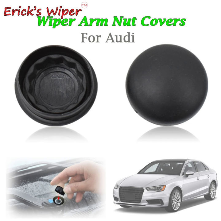 Erick's Wiper Front Windshield Wiper Arm Nut Cover Cap Bolt For Audi A1 A2 A3 A5 A6 A7 A8 A3 A5 A7 TT R8 RS3 RS5 OE# 1J0955205A