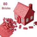 80 Mini Bricks for Kids to Build Dollhouses - Small Size Mini Bricks - Miniature Bricks - Mini bricks - Tiny bricks - chuchu stock - chuchustock - #chuchustock. 
