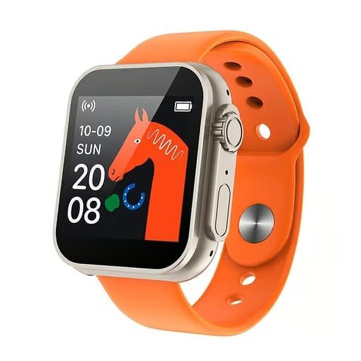 D20 ultra orange SMART WATCH fitness band Vip quality stock All working functions smooth sensor touch 2 days batery timing
