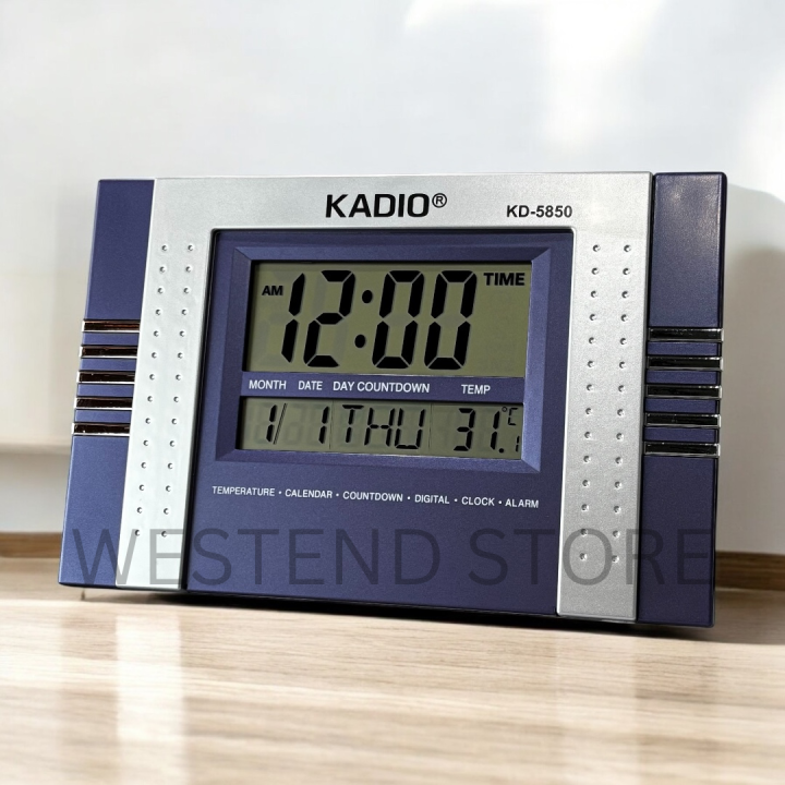 KADIO%205850%20DIGITAL%20WALL%20AND%20TABLE%20CLOCK%20WITH%20DAY%20DATE%20TEMPERATURE%20IMPORTED%20HIGH%20QUALITY%20FOR%20HOME%20AND%20OFFICE%20SIZE%2029%20x%2019%20x%203%20CM%20-%20Image%202