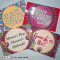 PACK OF 10/8/4/2 Customized Wedding Props in Various Themes, Mehndi/Mayoun/Dholki Props, Customized props, Photo Booth Prop for girls. 