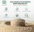ORGANIC BARNYARD MILLET- Barnyard millet, known as Sanwa, Barnyard Millet Organic is often consumed as rice, 900g. 