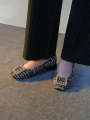 Unze London Women "DAMITA" Flat Slip on Ballerinas For Women - Ballerinas For Women. 