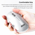 Acer Wireless Mouse Bluetooth and 2.4GHz Dual Modes Rechargeable RGB Ergonomic Silent Office Mice for Desktop Computer Laptop PC. 