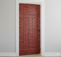 Brick Wallpaper sheet sticker vinyl for Room walls, Furniture, kitchen.Self Adhesive. 16 inches by 48 inches (apx). 