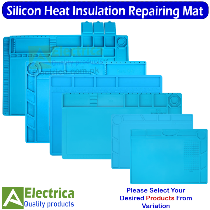MECHANIC mobile phone computer repair workbench table mat multifunctional magnetic ESD 500℃ temperature heat insulation silicone mat For Mobile Repairing Mat Cell Phone Repair Tool by Electrica