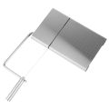 Stainless Steel Cheese Slicer with 8 Wire for Block Cheese Butter. 