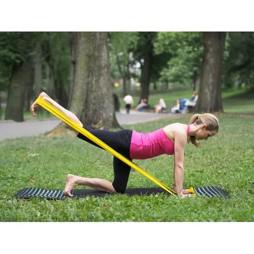 THERABAND Resistance Band Set, Professional Elastic Bands for