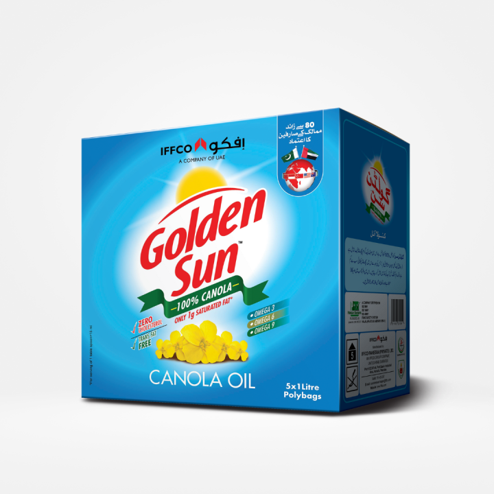 Golden Sun Canola Oil 1 x 5 ltr